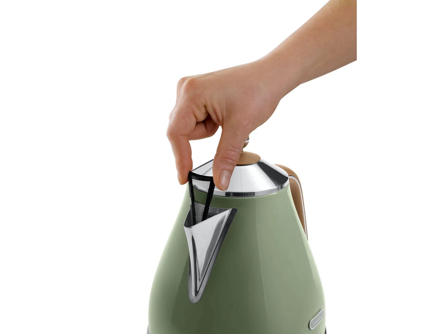 Delonghi Kettle KBOV 2001.GR Electric 2000 W 1.7 L 360° rotational base Green - Image 5