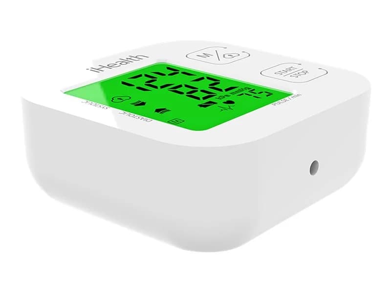 iHealth   Track   KN-550BT   White/Blue   Calculation of blood pressure (systolic and diastolic), Calculation of heart rate   4   Wireless Bluetooth connection   Automatic   Weight 438 g - Image 2