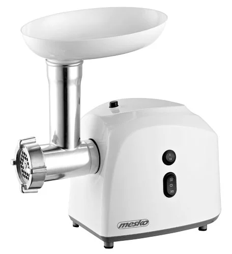 Mesko   Mesko MS 4805   White   Middle size sieve, mince sieve, poppy sieve, plunger, sausage filler, kibbe attachment - Image 1