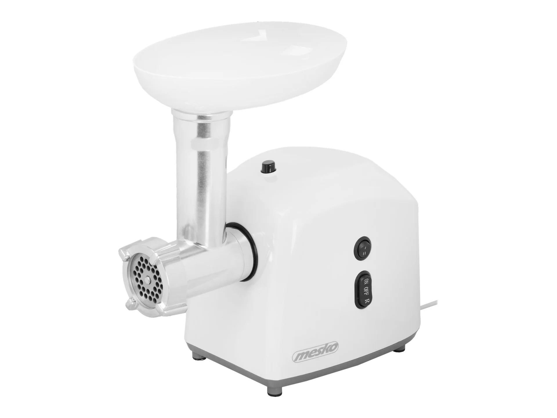 Mesko   Mesko MS 4805   White   Middle size sieve, mince sieve, poppy sieve, plunger, sausage filler, kibbe attachment - Image 3