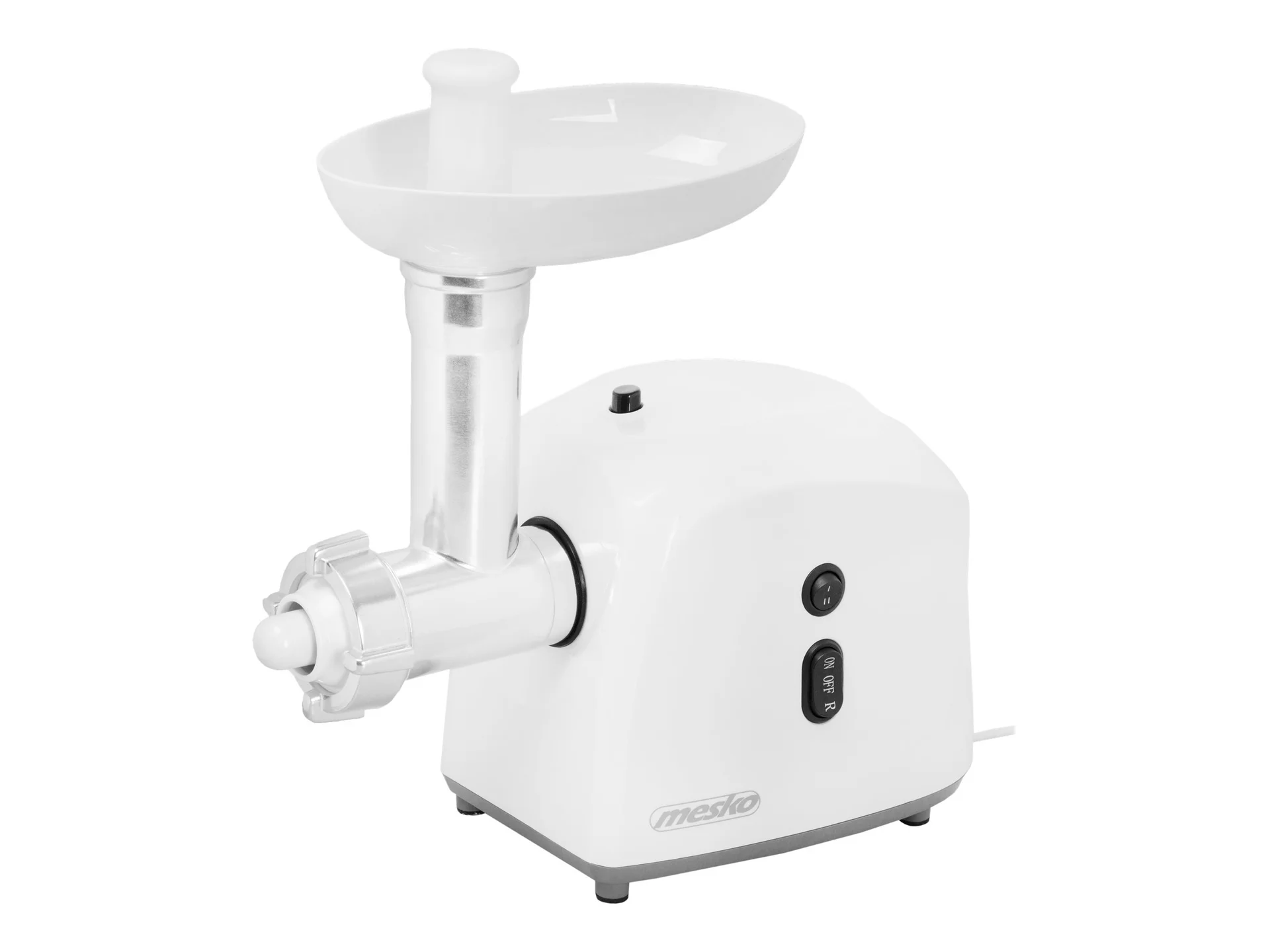 Mesko   Mesko MS 4805   White   Middle size sieve, mince sieve, poppy sieve, plunger, sausage filler, kibbe attachment - Image 5