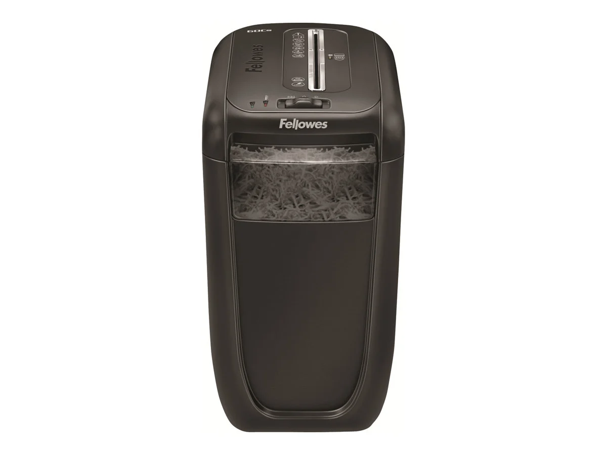 Powershred   60Cs   Black   22 L   Credit cards shredding   75 dB   Paper handling standard/output 10 sheets per pass   Cross-Cut Shredder   Warranty 24 month(s) - Image 3