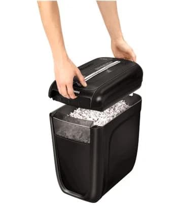 Powershred   60Cs   Black   22 L   Credit cards shredding   75 dB   Paper handling standard/output 10 sheets per pass   Cross-Cut Shredder   Warranty 24 month(s) - Image 4