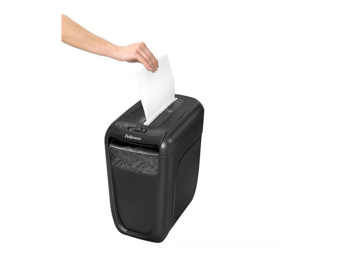 Powershred   60Cs   Black   22 L   Credit cards shredding   75 dB   Paper handling standard/output 10 sheets per pass   Cross-Cut Shredder   Warranty 24 month(s) - Image 8