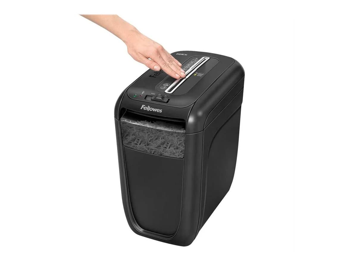 Powershred   60Cs   Black   22 L   Credit cards shredding   75 dB   Paper handling standard/output 10 sheets per pass   Cross-Cut Shredder   Warranty 24 month(s) - Image 9