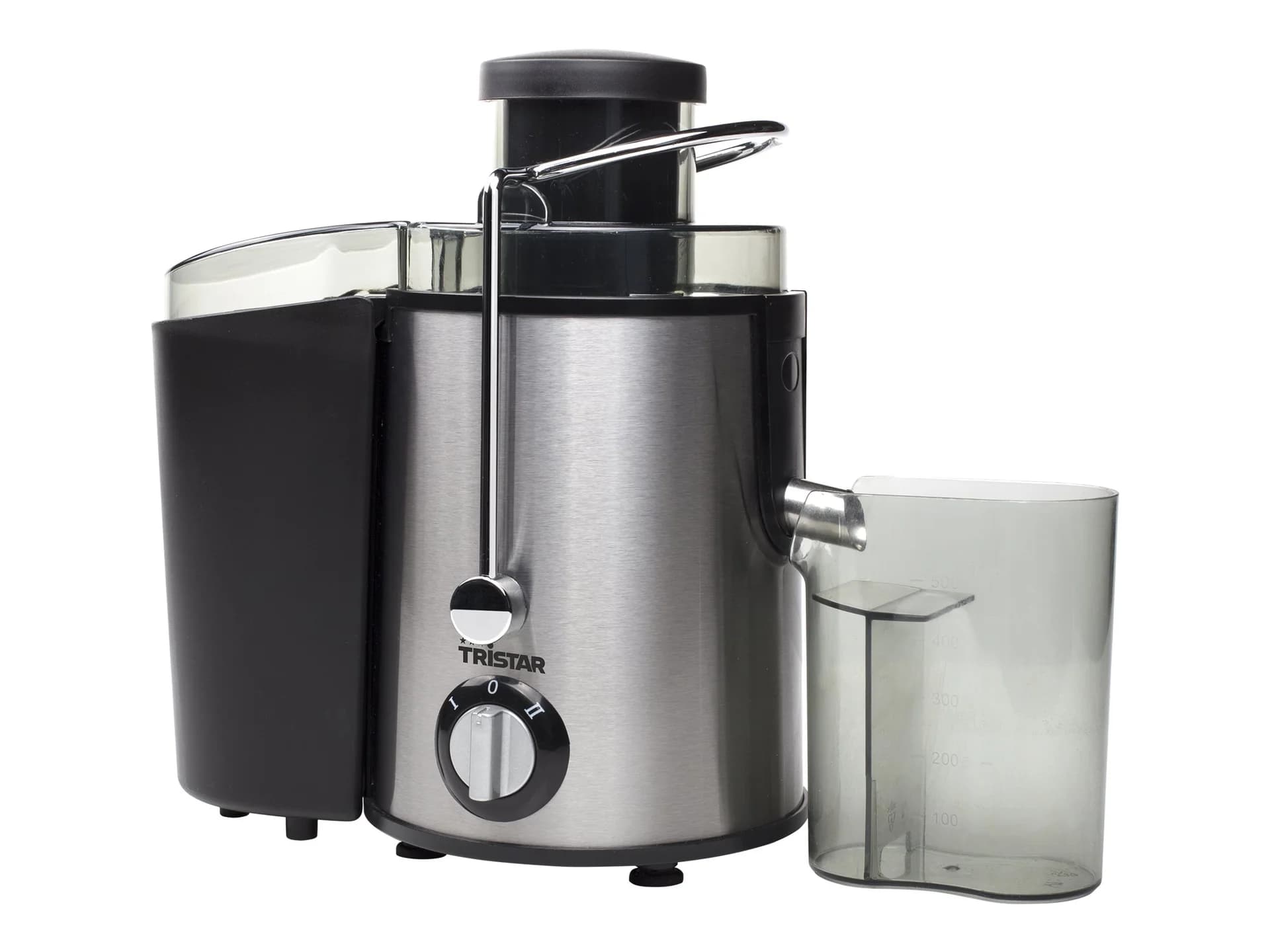 Juicer   Tristar   SC-2284   Type Centrifugal juicer   Black/Stainless steel   400 W   Number of speeds 2 - Image 1
