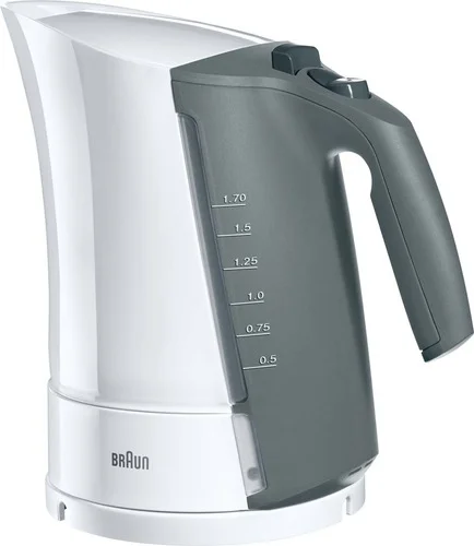 Braun WK 300 Standard kettle 2200 W 1.7 L Plastic 360° rotational base White - Image 1