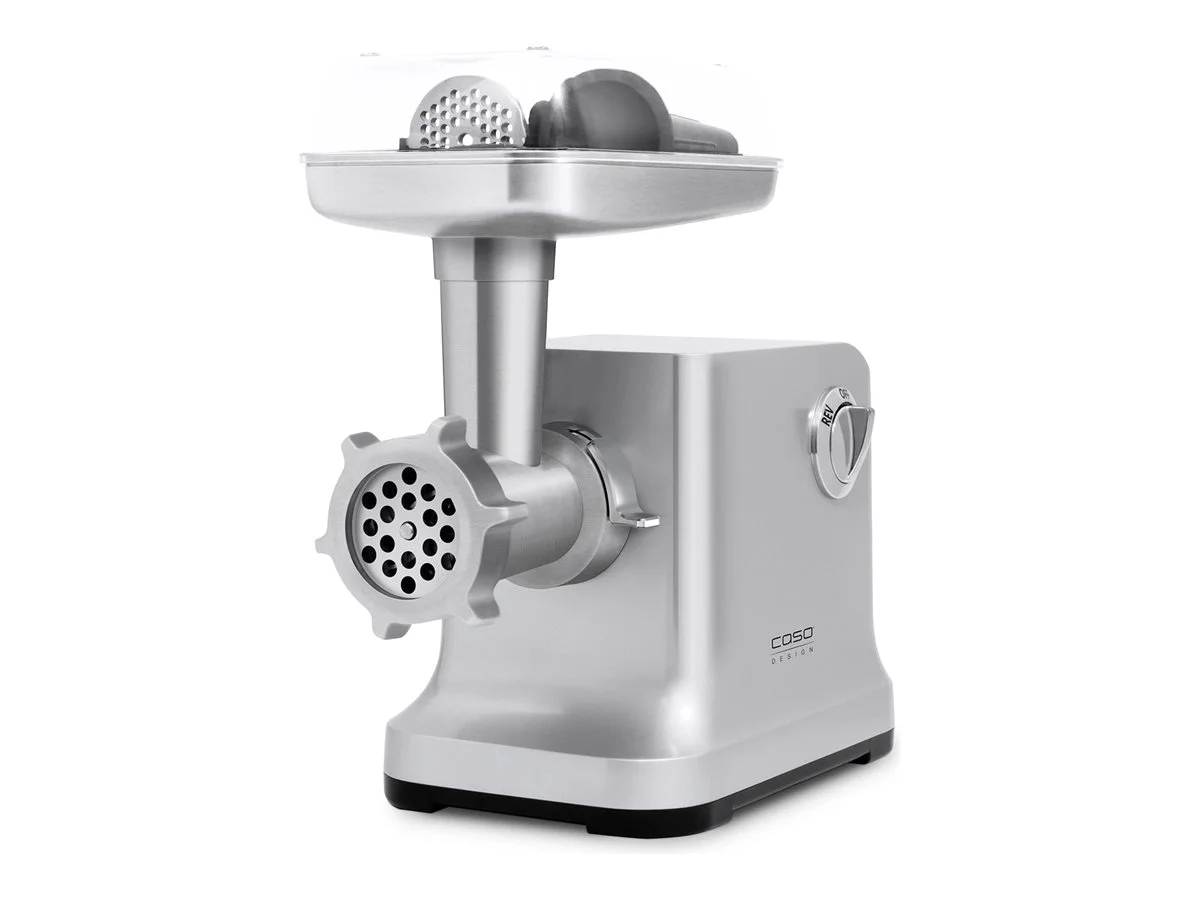 Caso   Meat Grinder   FW2000   Silver   Number of speeds 2   Accessory for butter cookies; Drip tray - Image 2