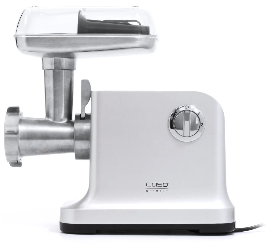 Caso   Meat Grinder   FW2000   Silver   Number of speeds 2   Accessory for butter cookies; Drip tray - Image 3