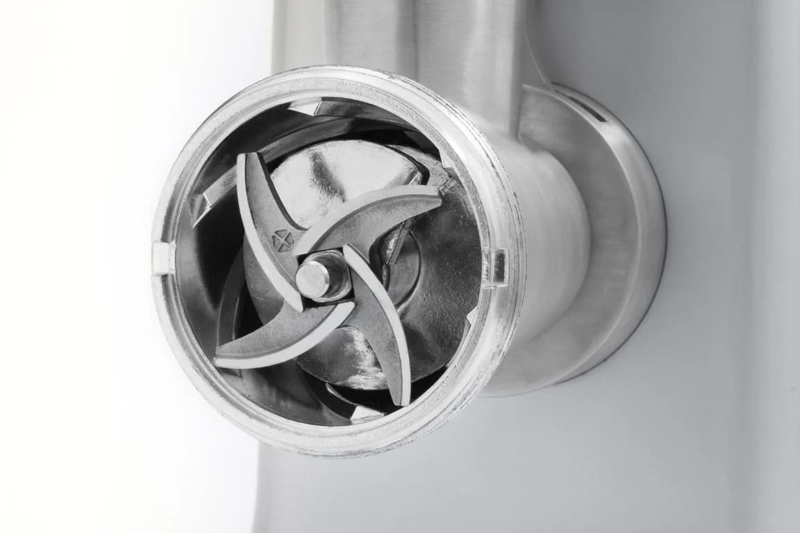 Caso   Meat Grinder   FW2000   Silver   Number of speeds 2   Accessory for butter cookies; Drip tray - Image 4