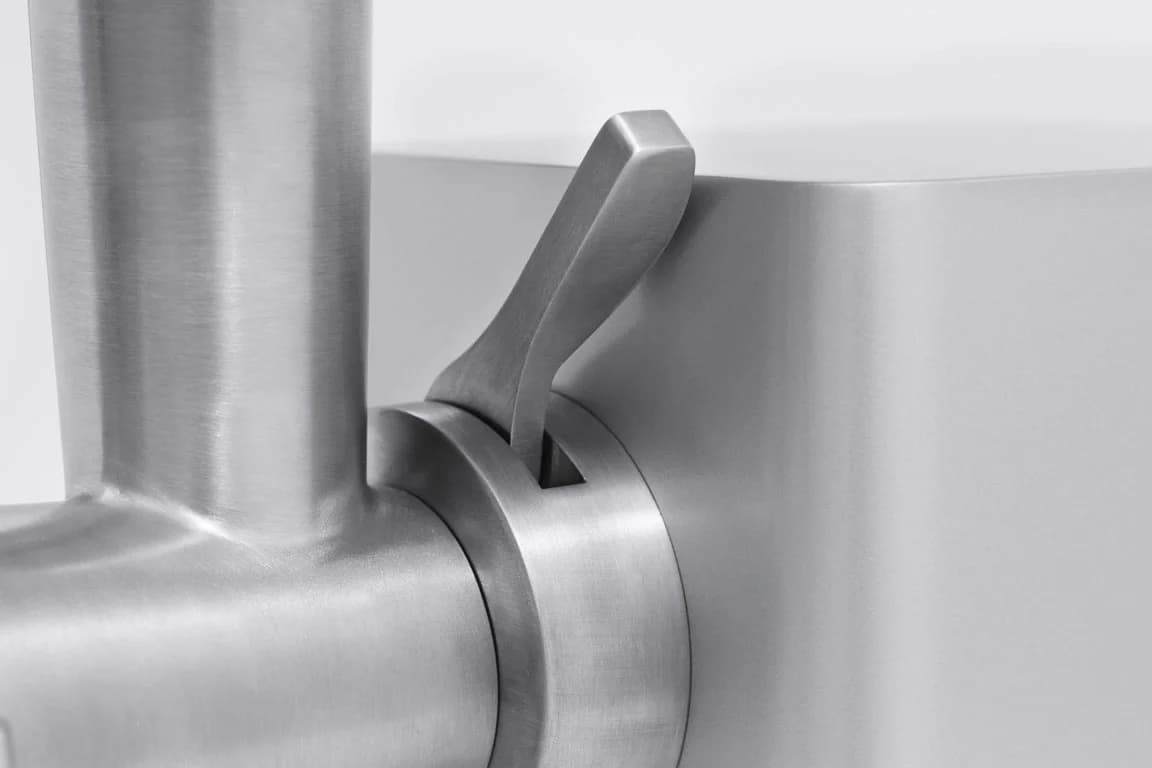 Caso   Meat Grinder   FW2000   Silver   Number of speeds 2   Accessory for butter cookies; Drip tray - Image 8
