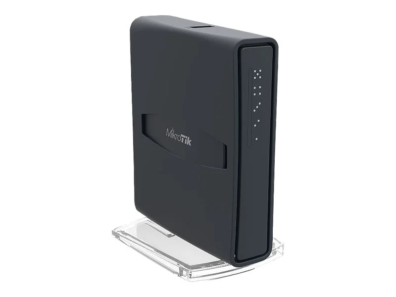 Access Point   RB952Ui-5ac2nD-TC   802.11ac   867 Mbit/s   10/100 Mbit/s   Ethernet LAN (RJ-45) ports 5   Mesh Support No   MU-MiMO Yes   No mobile broadband   Antenna type Internal   12 month(s) - Image 4