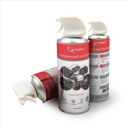 Gembird   Compressed air duster (flammable)   Air Duster   400 ml - Image 1