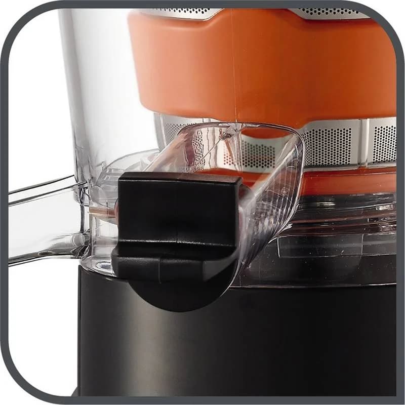 TEFAL   Slow Juicer   ZC255B38   Type Electric   Silver/ black   200 W   Extra large fruit input   Number of speeds 2   82 RPM - Image 3