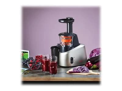 TEFAL   Slow Juicer   ZC255B38   Type Electric   Silver/ black   200 W   Extra large fruit input   Number of speeds 2   82 RPM - Image 4