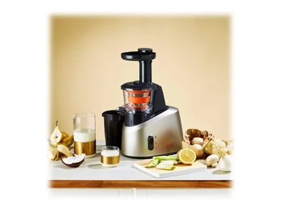 TEFAL   Slow Juicer   ZC255B38   Type Electric   Silver/ black   200 W   Extra large fruit input   Number of speeds 2   82 RPM - Image 9
