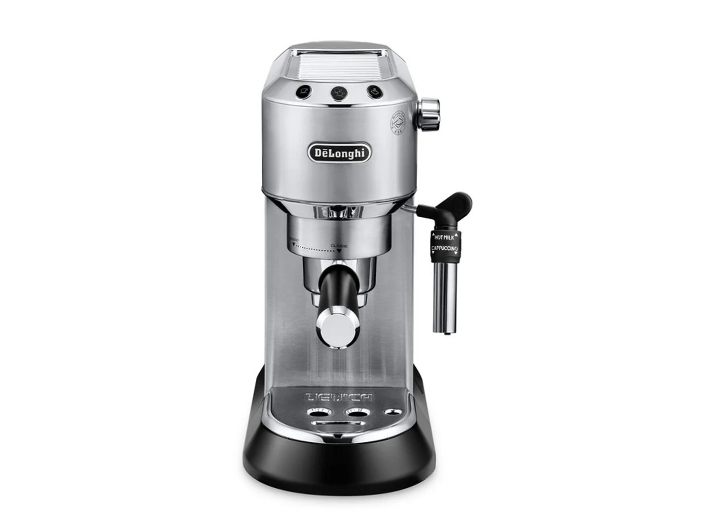 Delonghi Dedica Espresso Coffee Maker EC685.M Pump pressure 15 bar Built-in milk frother Semi-automatic 1300 W Inox - Image 1