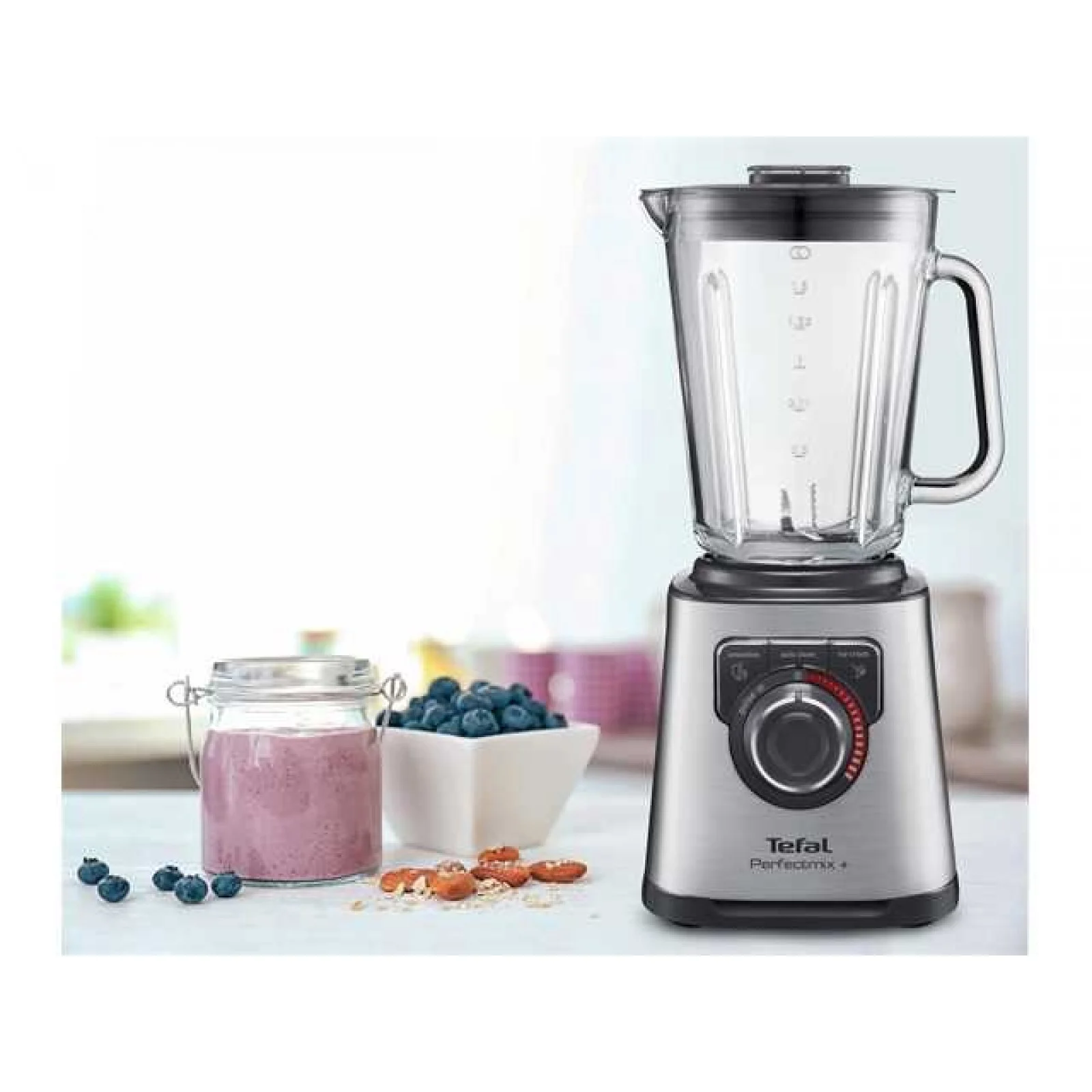 TEFAL Blender PerfectMix BL811D38 Tabletop 1200 W Jar material Glass Jar capacity 1.5 L Ice crushing Stainless steel - Image 5