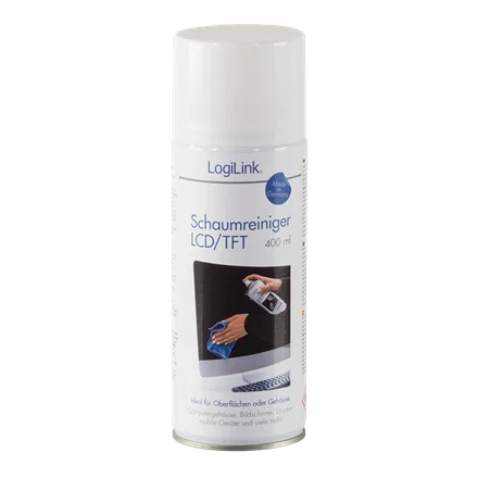 Logilink   RP0012   Foam Cleaner for LCD / TFT screens   400 ml - Image 1