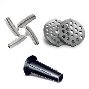 TEFAL Meat mincer NE105838 Black 1400 W Number of speeds 1 Throughput (kg/min) 1.7 The set includes 3 stainless steel sieves for medium or coarse grinding. - Image 5