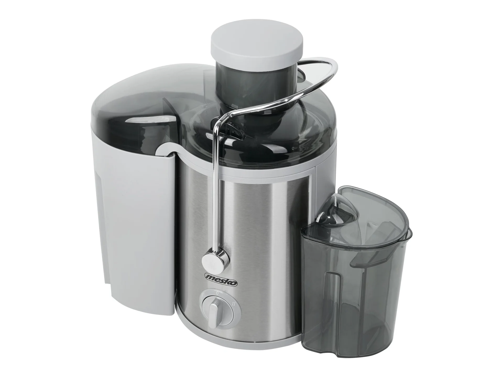 Mesko   Juicer   MS 4126   Type Automatic juicer   Stainless steel   600 W   Extra large fruit input   Number of speeds 3 - Image 2