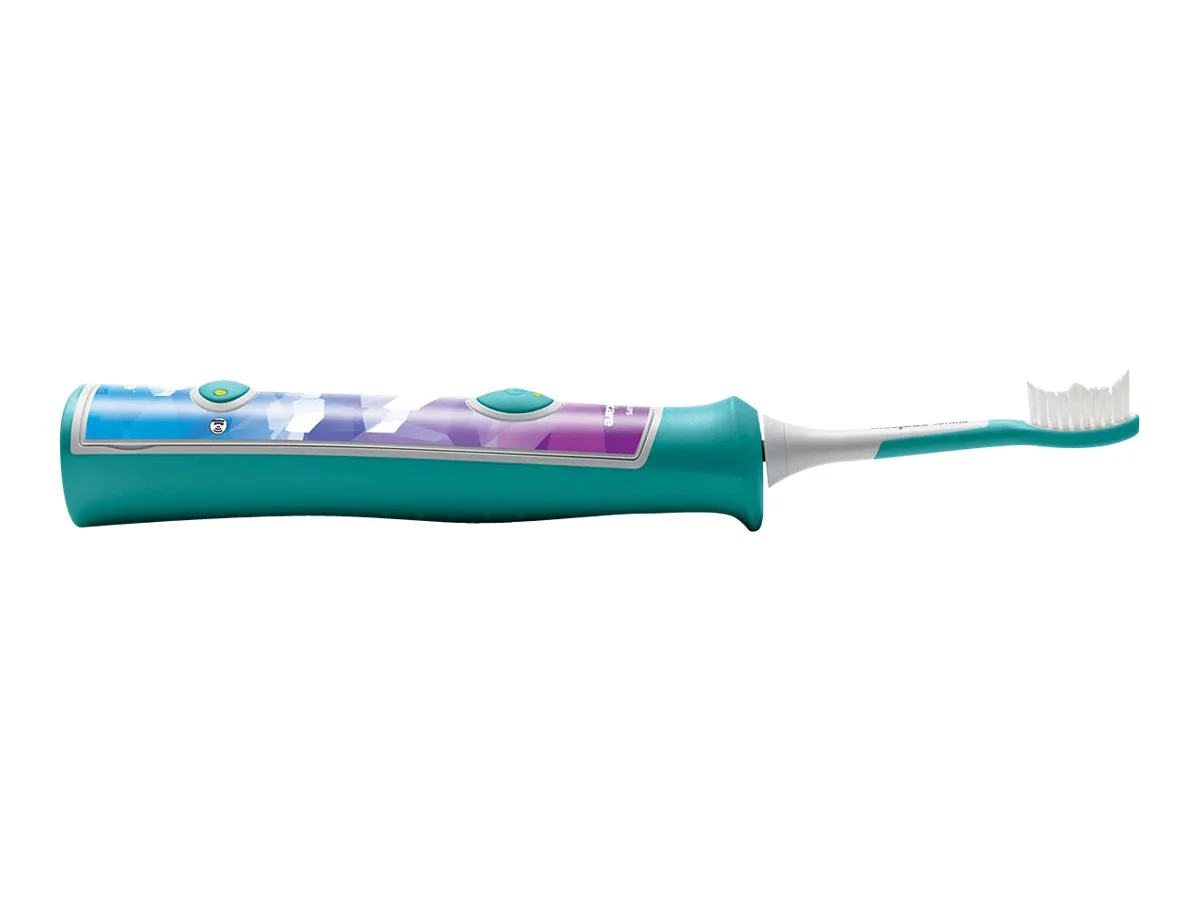 Philips Sonic Electric toothbrush HX6322/04 Rechargeable For kids Number of brush heads included 2 Number of teeth brushing modes 2 Sonic technology Aqua - Image 13