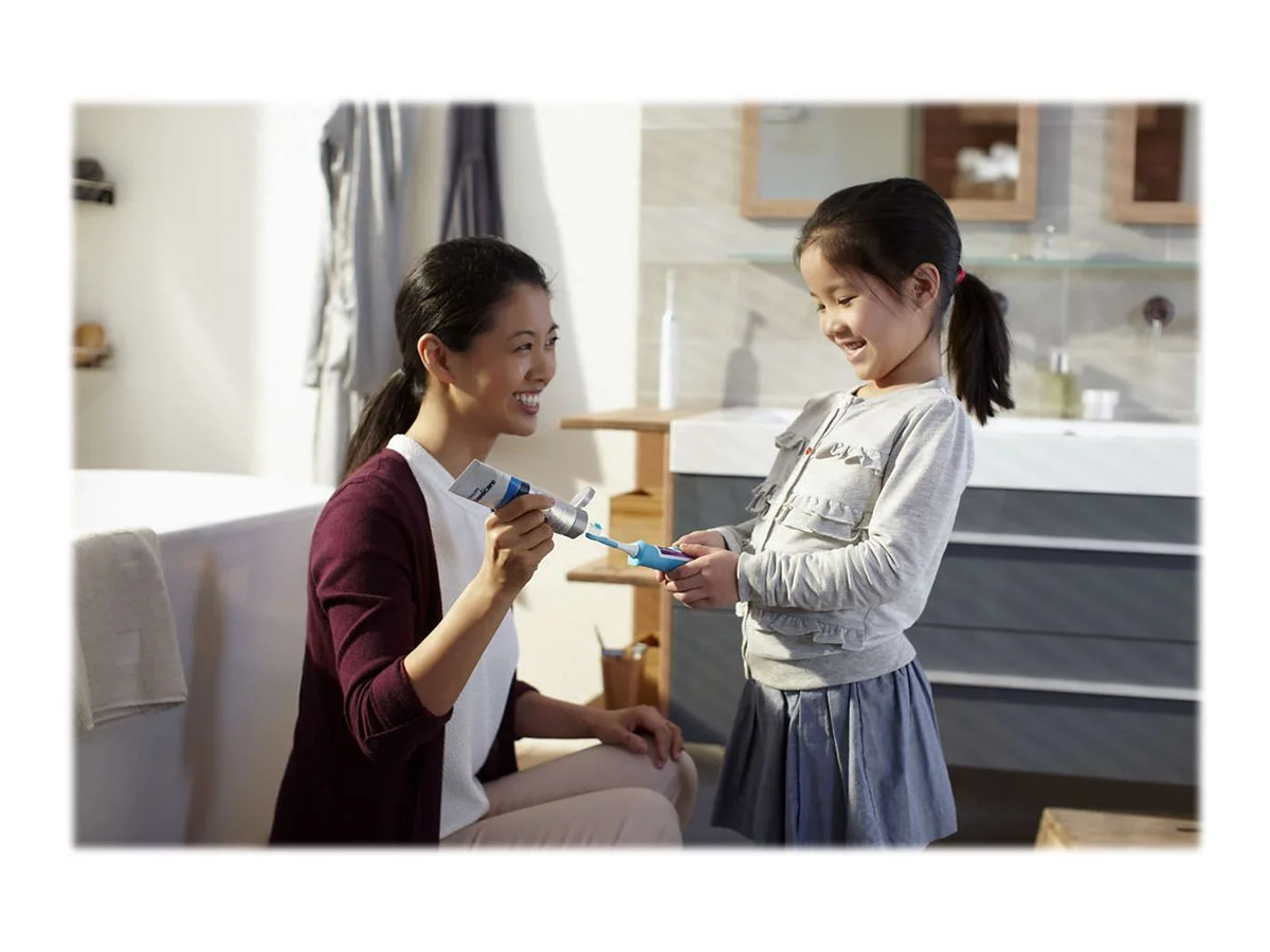 Philips Sonic Electric toothbrush HX6322/04 Rechargeable For kids Number of brush heads included 2 Number of teeth brushing modes 2 Sonic technology Aqua - Image 14