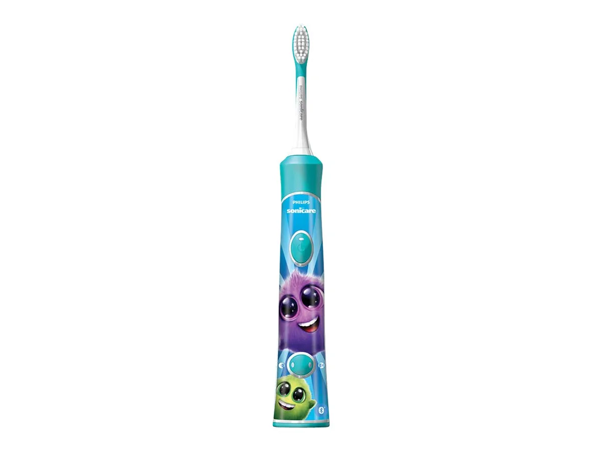 Philips Sonic Electric toothbrush HX6322/04 Rechargeable For kids Number of brush heads included 2 Number of teeth brushing modes 2 Sonic technology Aqua - Image 8