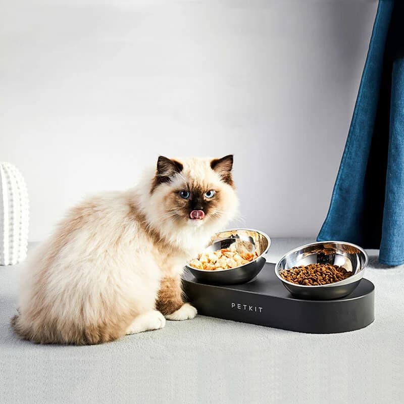 PETKIT   Bowl   Fresh Nano Metal   Capacity 0.48 L   Material ABS/Stainless Steel   Black - Image 2