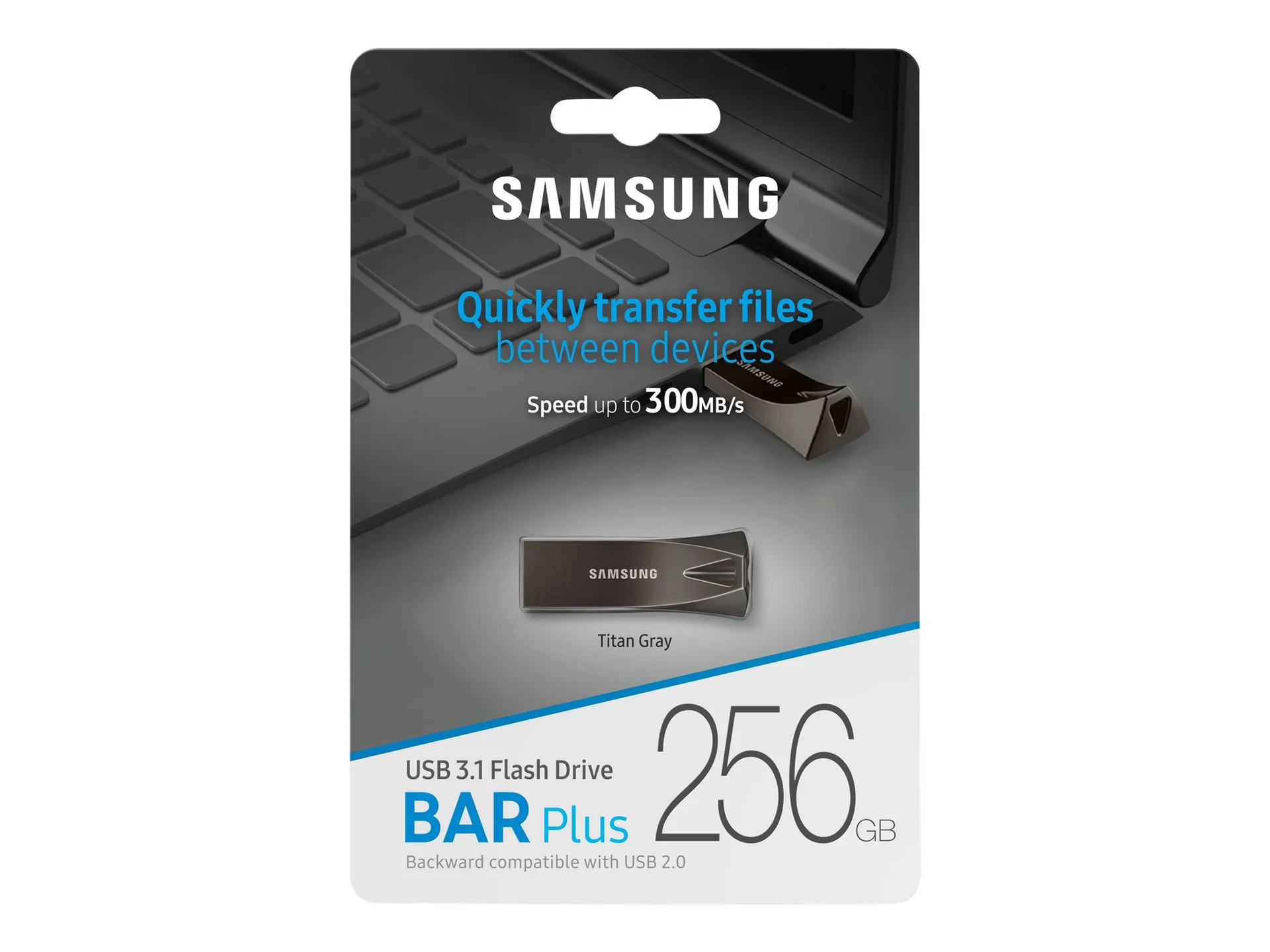 Samsung   BAR Plus   MUF-256BE4/APC   256 GB   USB 3.1   Grey - Image 11