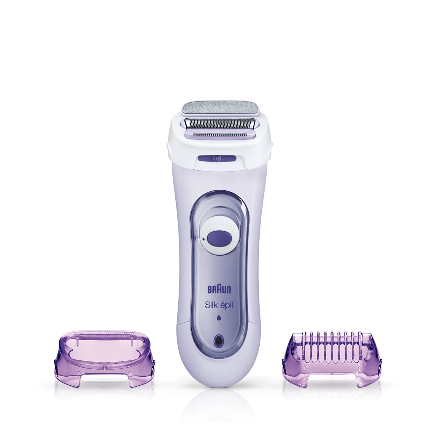 Braun   Epilator   Silk-épil LS5560   Operating time (max) 40 min   Bulb lifetime (flashes) Not applicable   Number of power levels 1   Lilac - Image 2