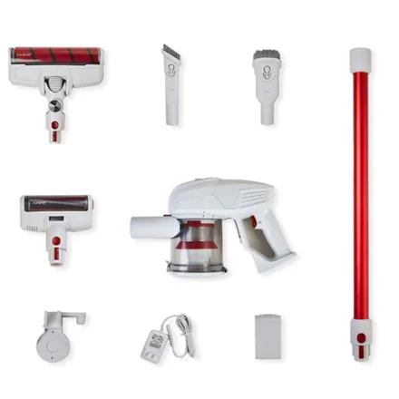 Jimmy Vacuum cleaner JV51 Cordless operating Handstick and Handheld 400 W 21.6 V Operating time (max) 45 min Red Warranty 24 month(s) Battery warranty 12 month(s) - Image 4