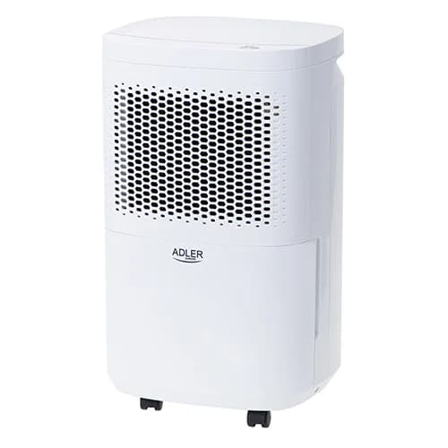 Adler   Air Dehumidifier   AD 7917   Power 200 W   Suitable for rooms up to 60 m³   Water tank capacity 2.2 L   White - Image 1