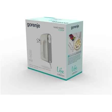 Gorenje Mixer M420CW Hand Mixer 450 W Number of speeds 5 Turbo mode White - Image 5