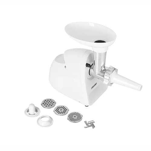 Mesko   Meat mincer   MS 4809   White   350 W   Middle size sieve; mince sieve; poppy sieve; plunger; sausage filler - Image 6
