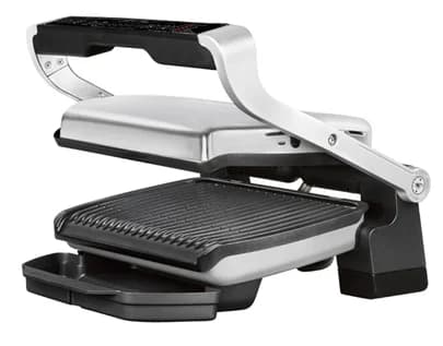 TEFAL OptiGrill Initial GC706D Contact grill 2000 W Black/Stainless steel - Image 3