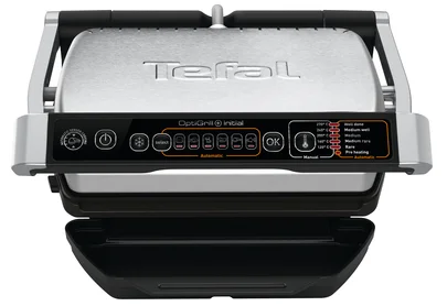 TEFAL OptiGrill Initial GC706D Contact grill 2000 W Black/Stainless steel - Image 5