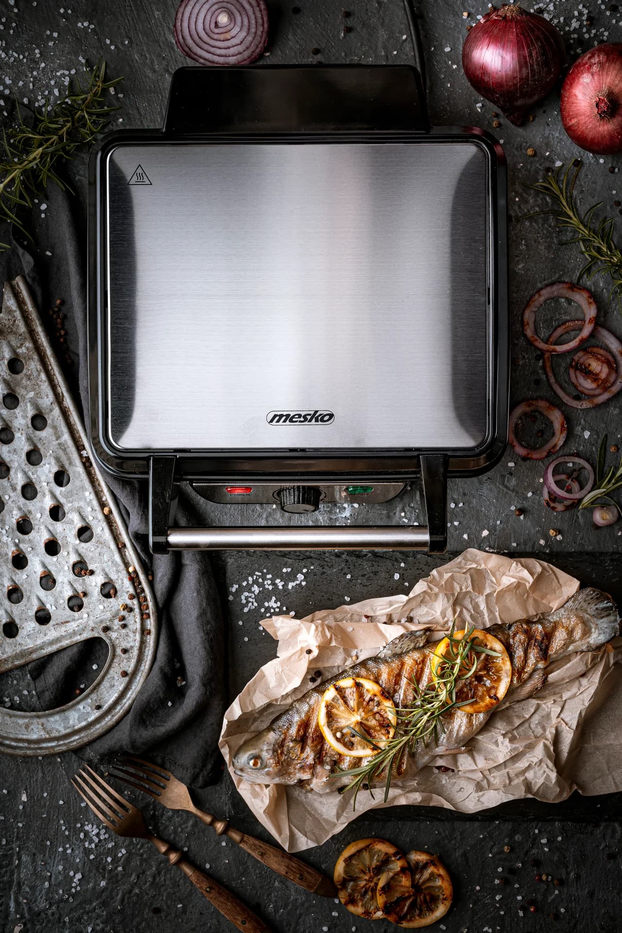 Mesko   Grill   MS 3050   Contact grill   1800 W   Black/Stainless steel - Image 10