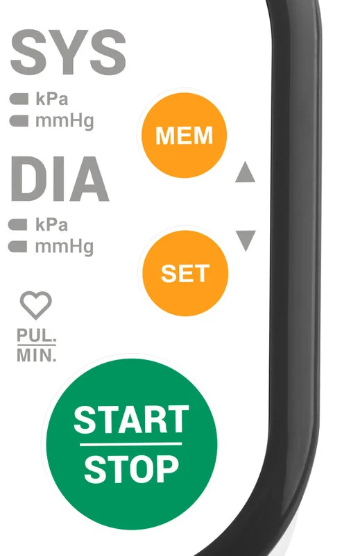 ETA   Upper Arm Blood Pressure Monitor   ETA229790000   Memory function   Number of users 2 user(s)   4   Suitable for home use. Measurement of systolic and diastolic pressure, pulse. Oscillometric measurement method. Display of measured values ​​on LCD. 