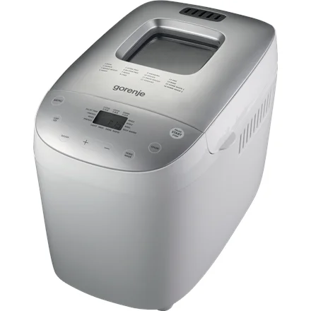 Gorenje   Bread maker   BM1600WG   Power 850 W   Number of programs 16   Display LCD   White/Silver - Image 1