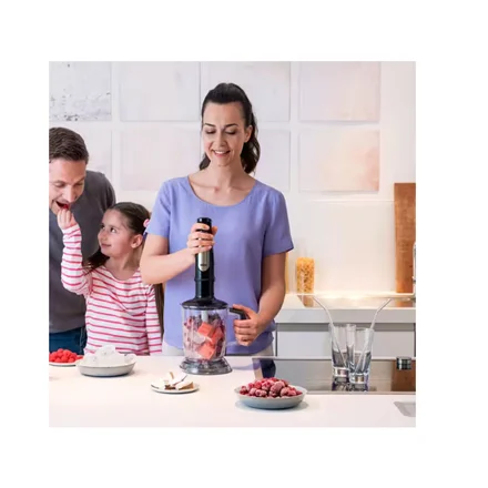 Braun MultiQuick 7 Hand Blender MQ 7045X Hand Blender 1000 W Number of speeds 6 Chopper Black/Stainless steel - Image 3