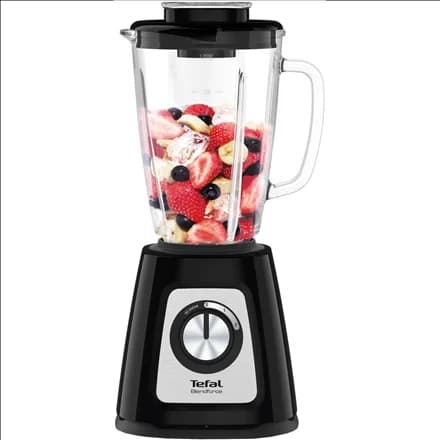 TEFAL   Blender   BL438831 BlendForce   Tabletop   800 W   Jar material Glass   Jar capacity 1.25 L   Ice crushing   Black - Image 3