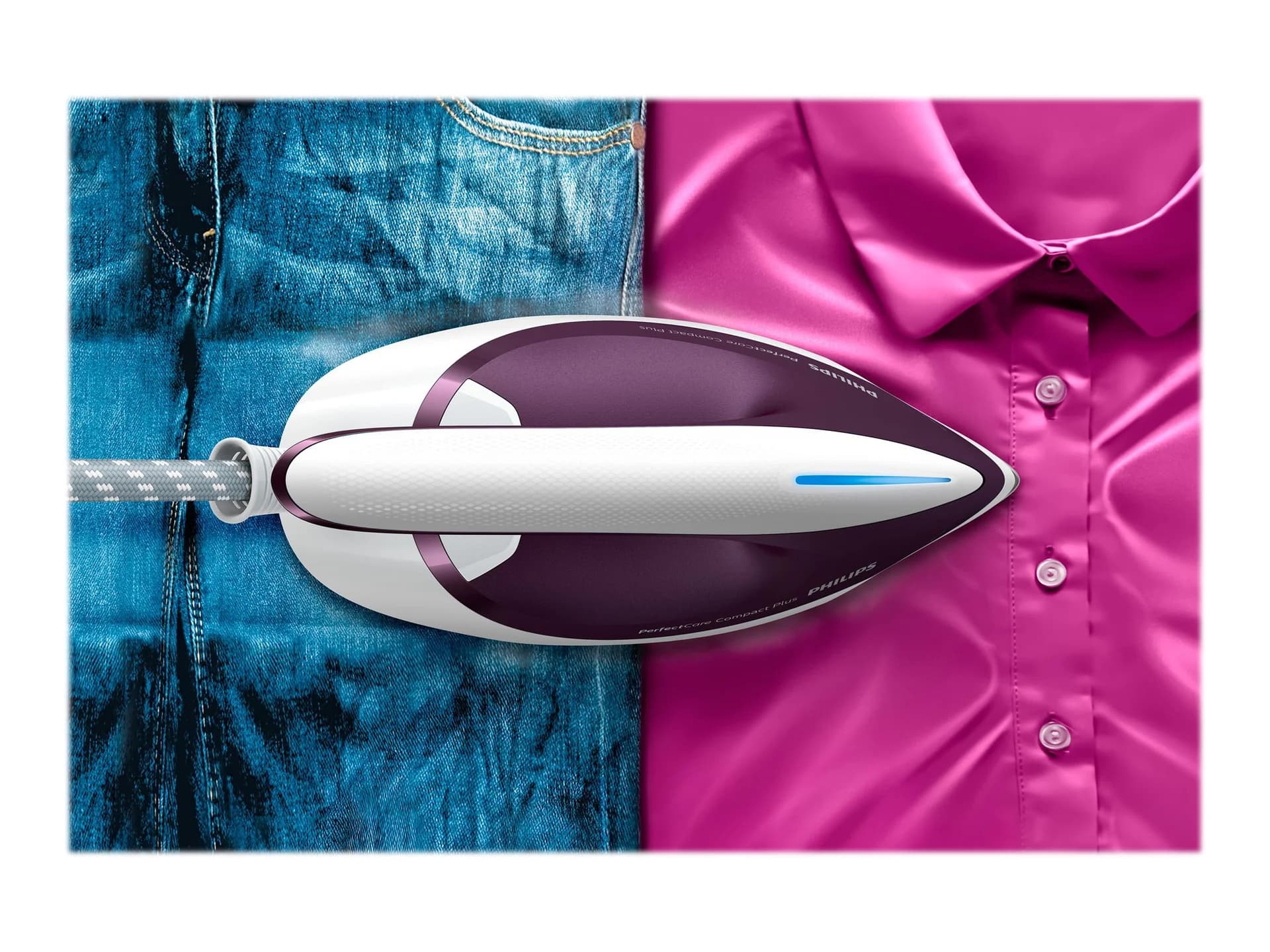 Philips Ironing System GC7933/30 PerfectCare Compact Plus 2400 W Continuous steam 120 g/min Purple - Image 15