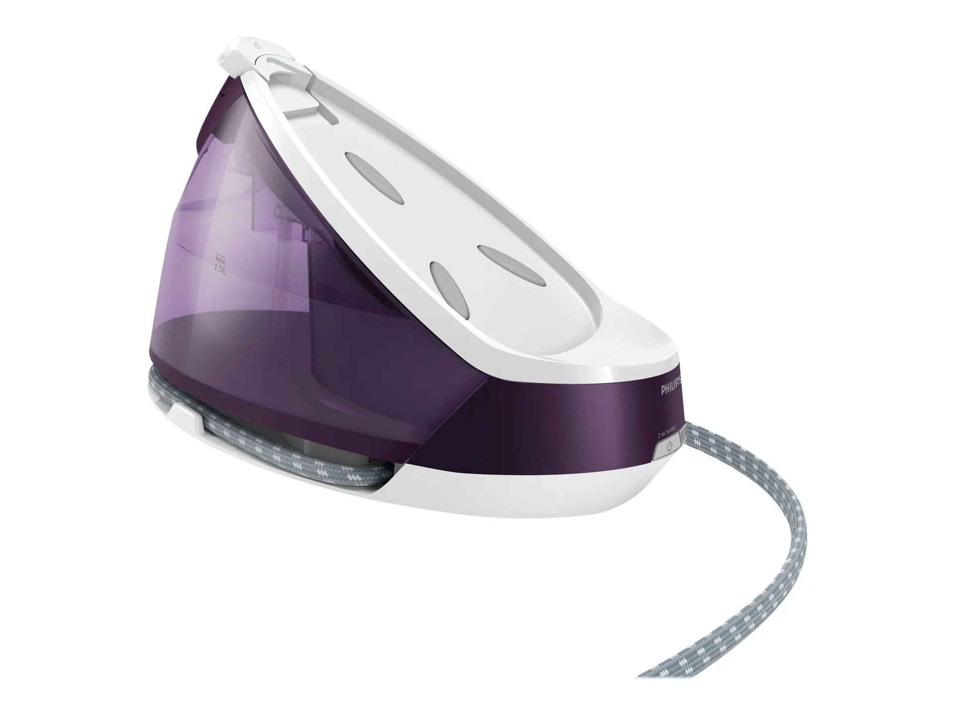 Philips Ironing System GC7933/30 PerfectCare Compact Plus 2400 W Continuous steam 120 g/min Purple - Image 4