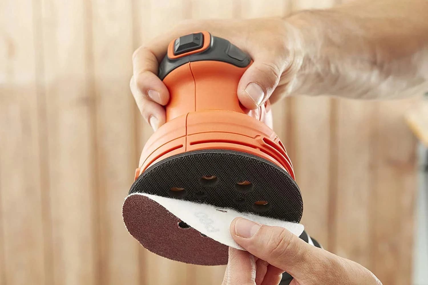 BLACK & DECKER Random Orbital Sander BEW210-QS 230 W Sander - Image 3