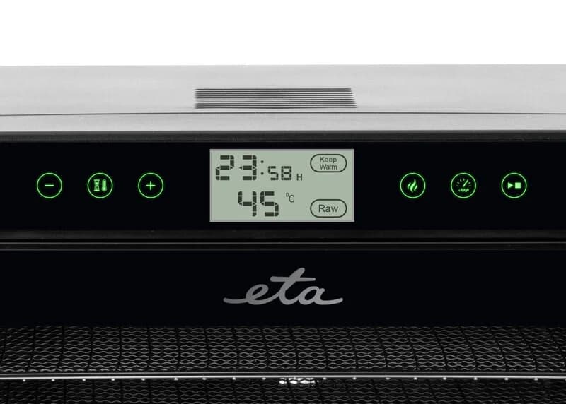 ETA Fruit dryer Vital Air II ETA230290000 Power 650 W Number of trays 10 Temperature control Integrated timer Black - Image 6