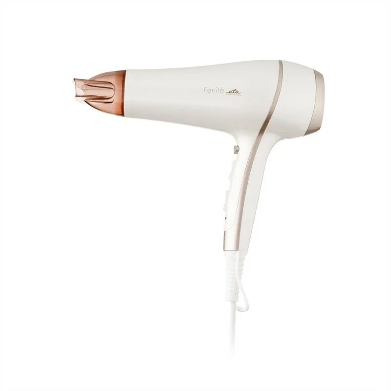 ETA   Hair Dryer   Fenite ETA732090000   2400 W   Number of temperature settings 3   Ionic function   Diffuser nozzle   White - Image 1