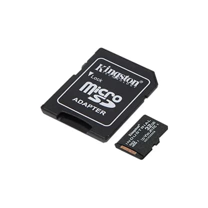Kingston   UHS-I   32 GB   microSDHC/SDXC Industrial Card   Flash memory class Class 10, UHS-I, U3, V30, A1 - Image 1