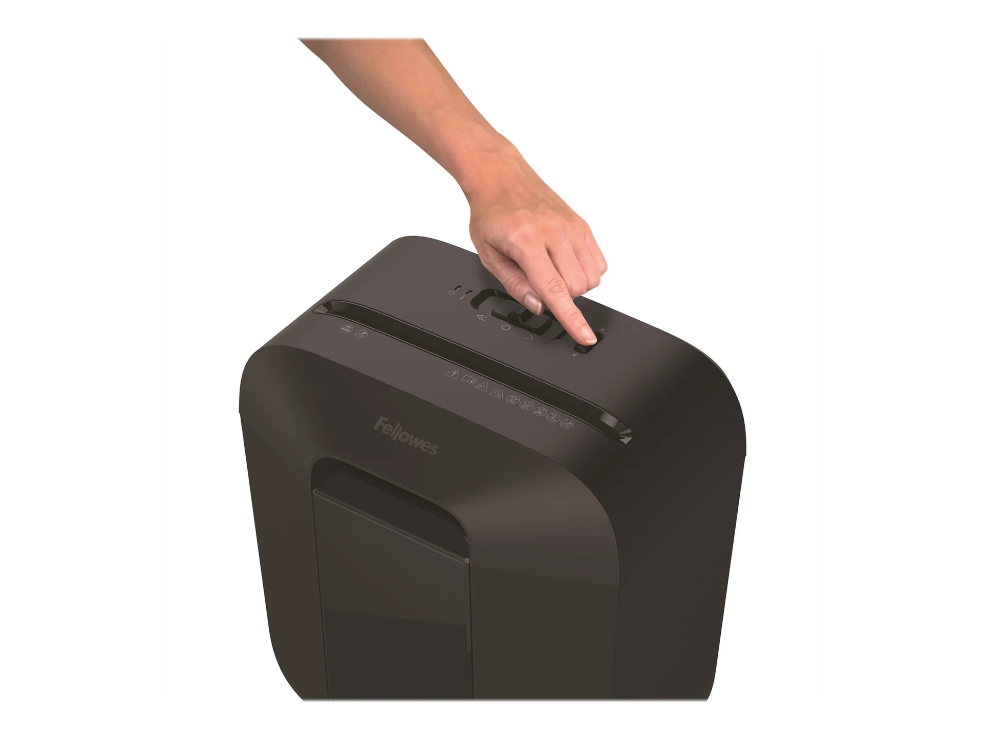 Powershred   LX25   Black   11.5 L   Credit cards shredding   Paper handling standard/output 6 sheets per pass   Cross-Cut Shredder   Warranty 24 month(s) - Image 6