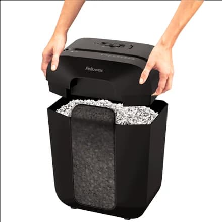Powershred   LX41   Black   17 L   Credit cards shredding   Paper handling standard/output 8 sheets per pass   Mini-Cut Shredder   Warranty 24 month(s) - Image 5